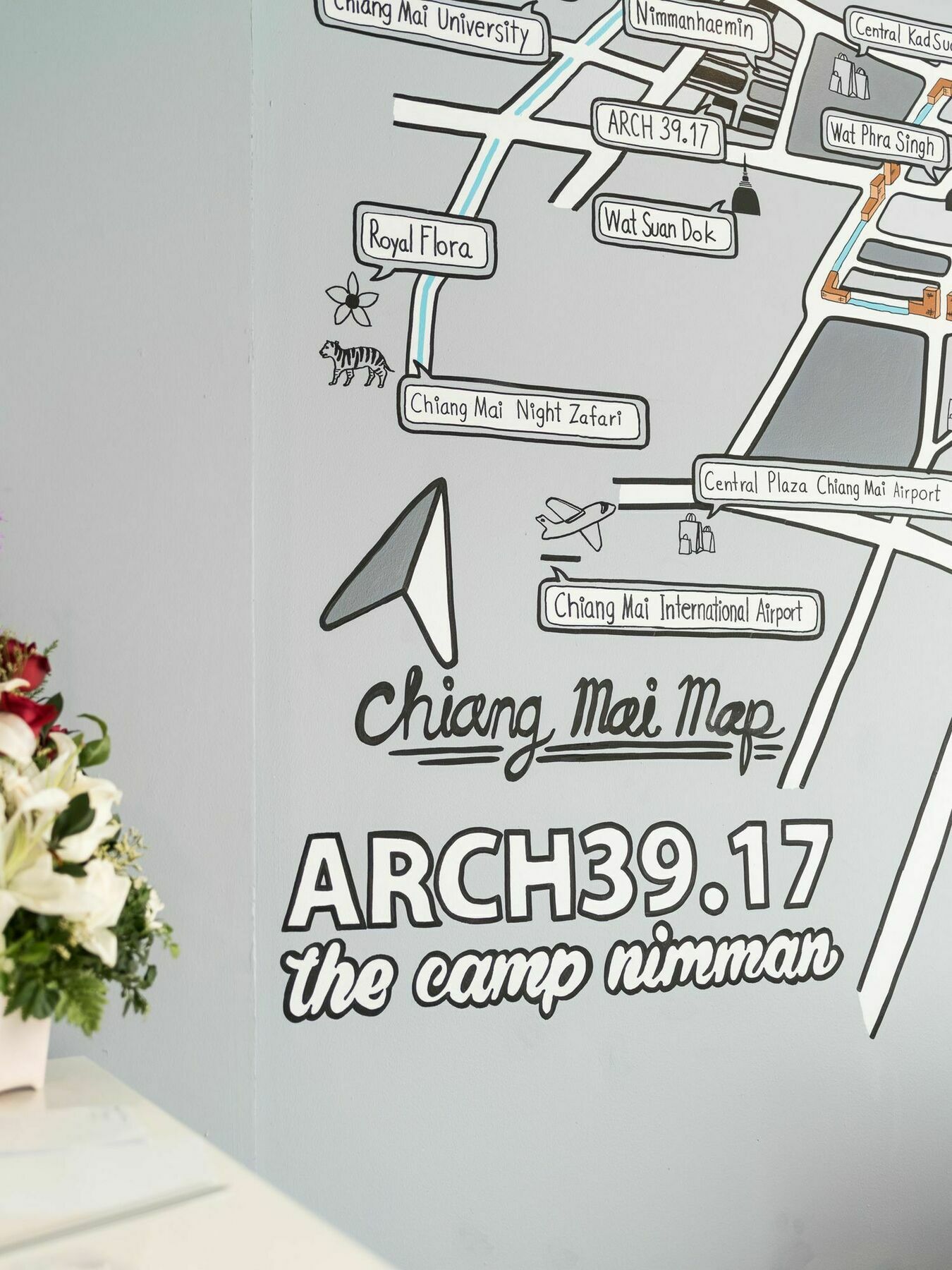 Arch39.17 Nimman Otel Chiang Mai Dış mekan fotoğraf